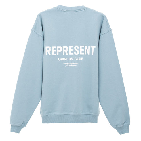 Represent Owners Club Sweater Powder Blue W23REP_MS4002-228 Degli Uberti